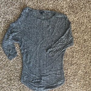 🧶 ❄️Express Charcoal Women's Crew Neck Sweater